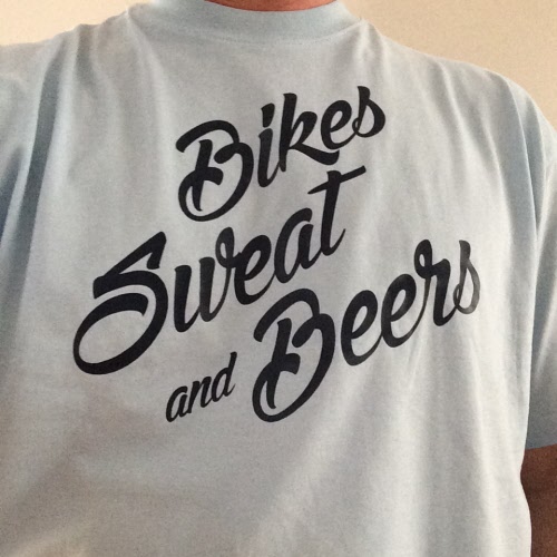 Bikes, Sweat and Beers shirt