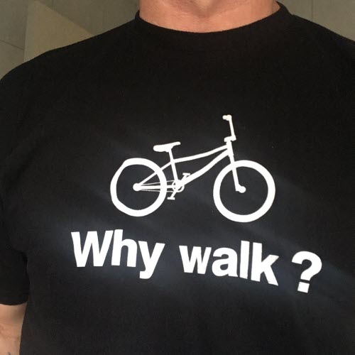 Why Walk shirt