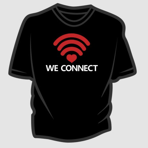 We Connect shirt